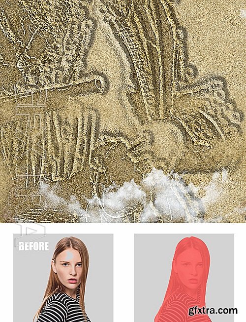 GraphicRiver - Draw in Sand Photoshop Action 16544305