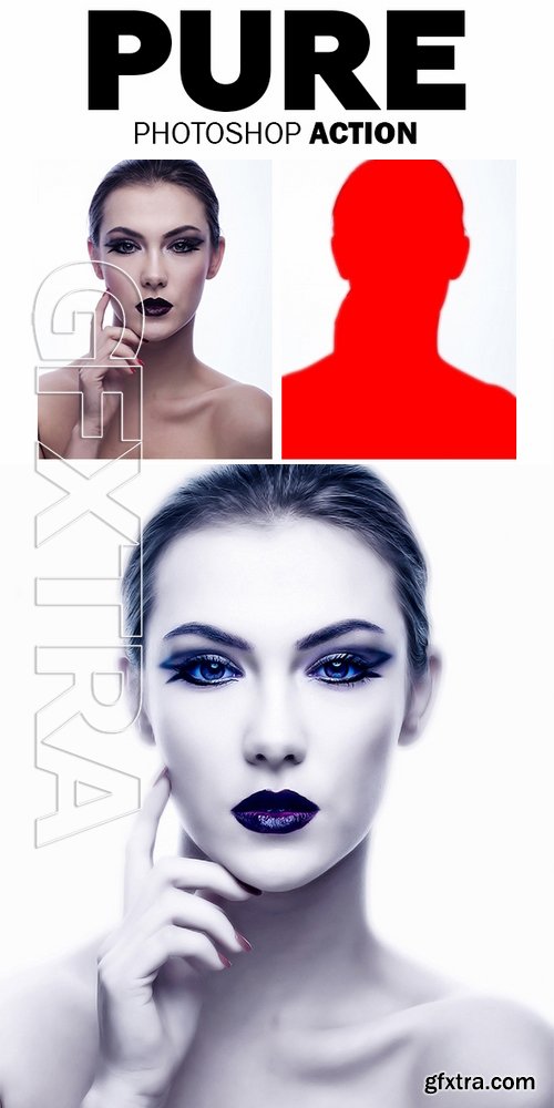 GraphicRiver - Pure Photoshop Action 16644796