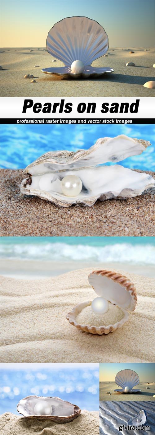 Pearls on sand-5 UHQ JPEG