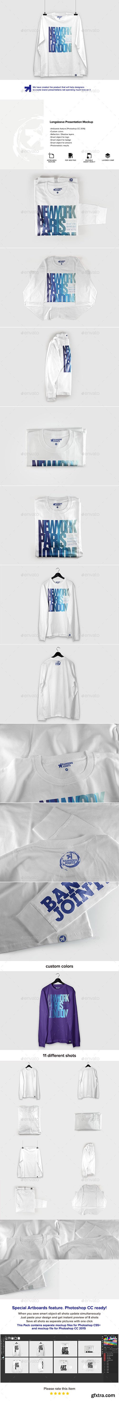 GraphicRiver - Long Sleeve Presentation Mockup - 16726648