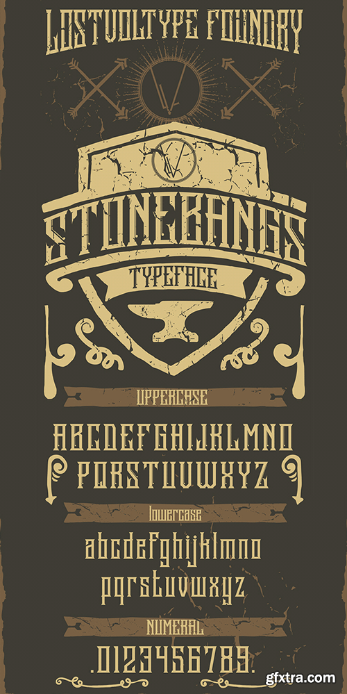 GraphicRiver - Stonebangs Typeface 9604669