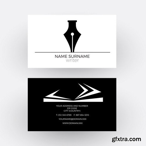 Business cards 1-7 EPS