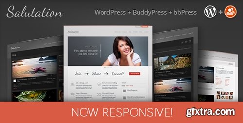 ThemeForest - Salutation v3.0.10 - Responsive WordPress + BuddyPress Theme - 548199