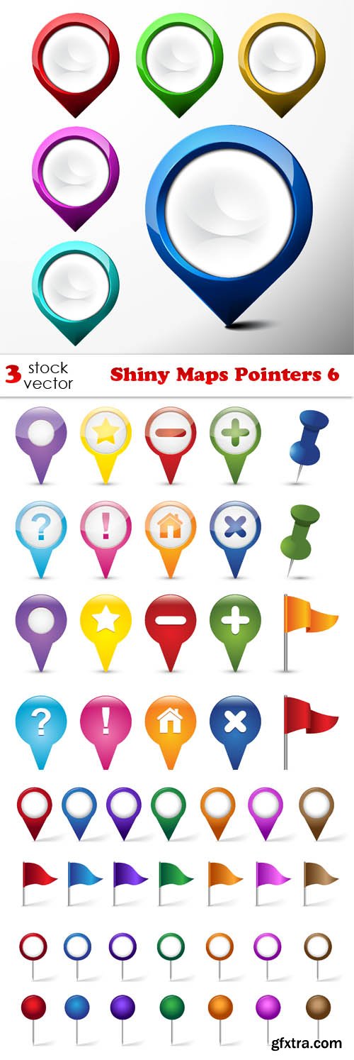 Vectors - Shiny Maps Pointers 6