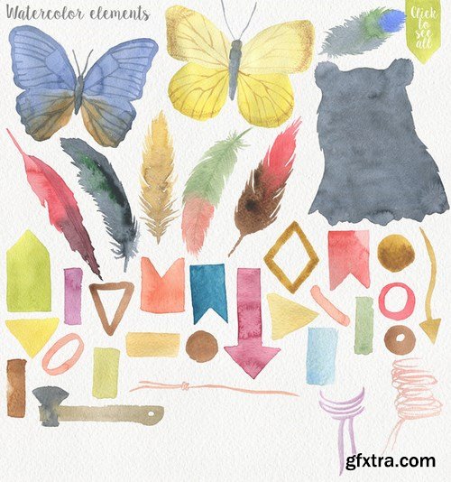 CM - Forest Watercolor DIY 258496