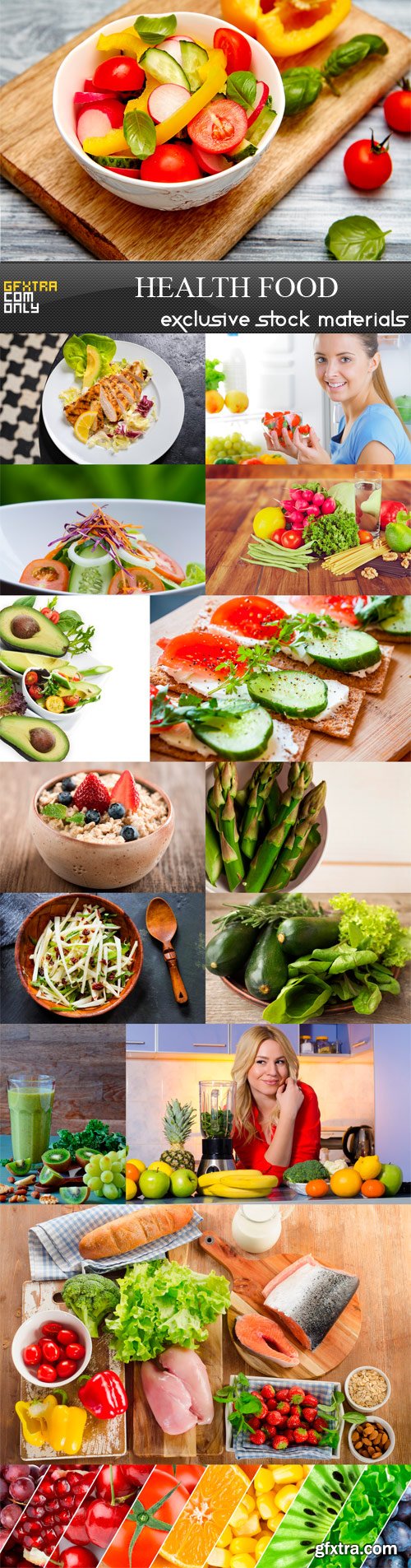 Health food - 15 UHQ JPEG