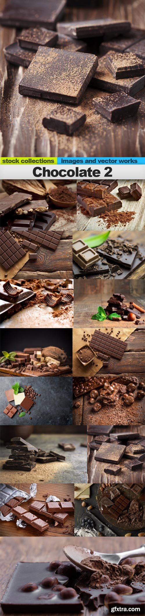 Chocolate 2, 15 x UHQ JPEG