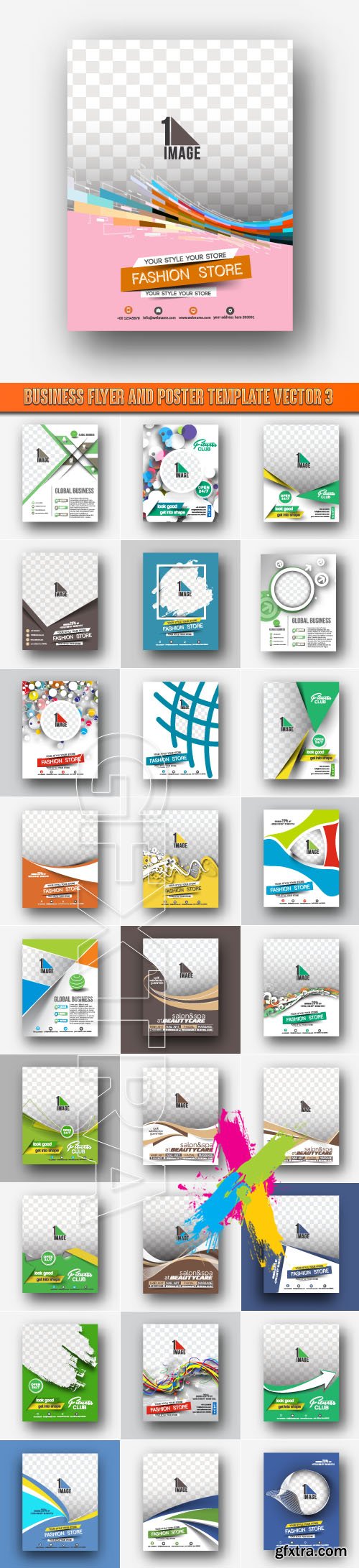 Business Flyer and Poster Template Vector 3