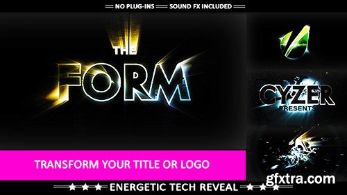 Videohive The Form - Hi-tech Impact Logo Transformation 6612115