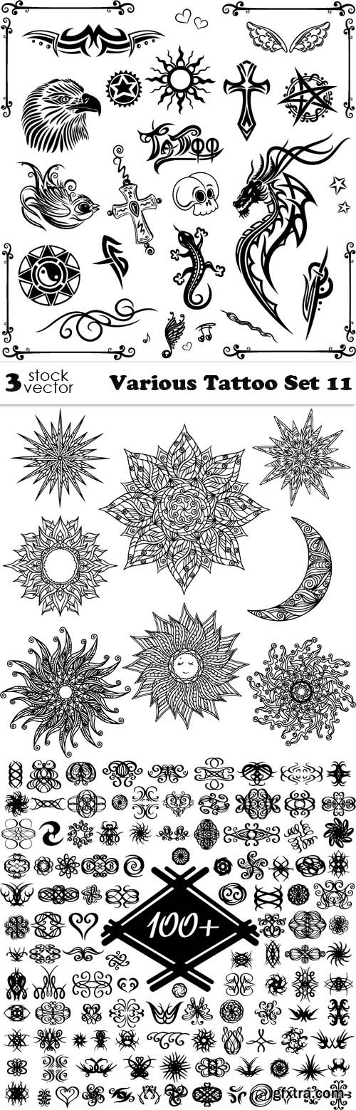 Vectors - Various Tattoo Set 11