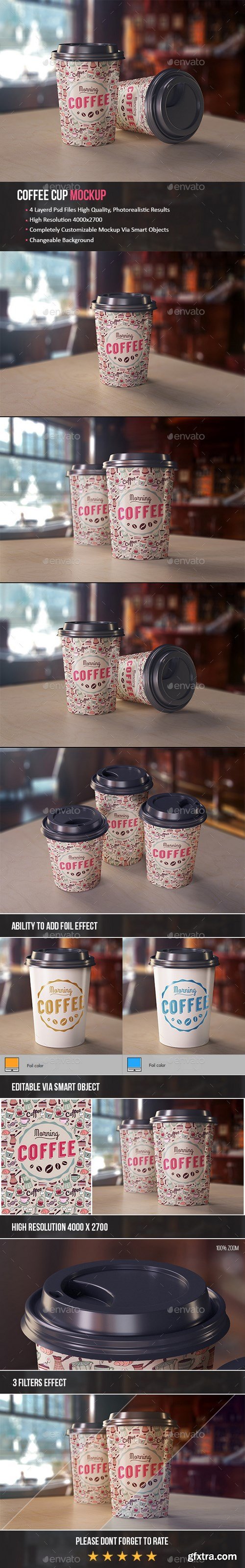 GraphicRiver - Coffee Cup Mockup