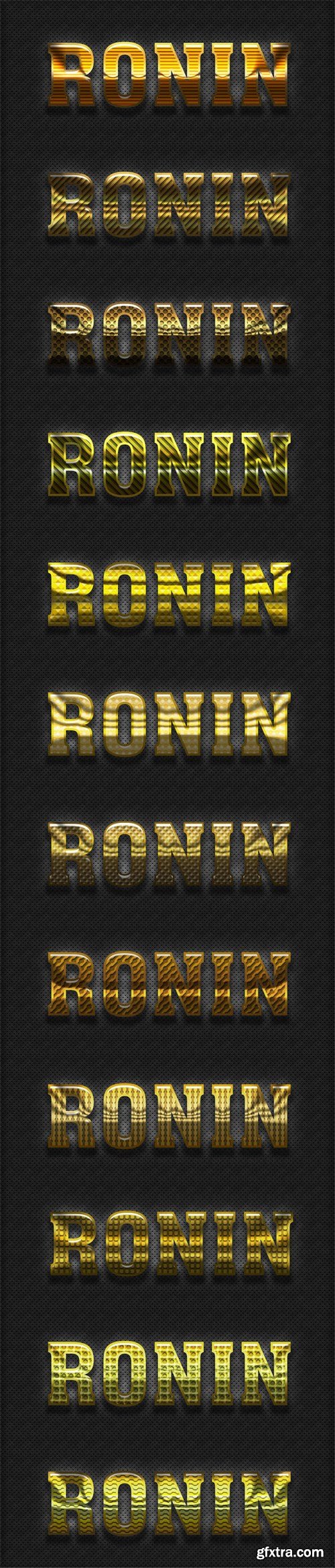 GraphicRiver - Gold suro_8 Photoshop Text Efffect vol 2