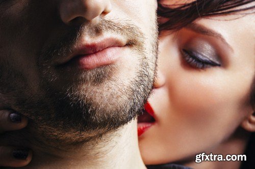 Man and woman lips wants to kiss 8x JPEG