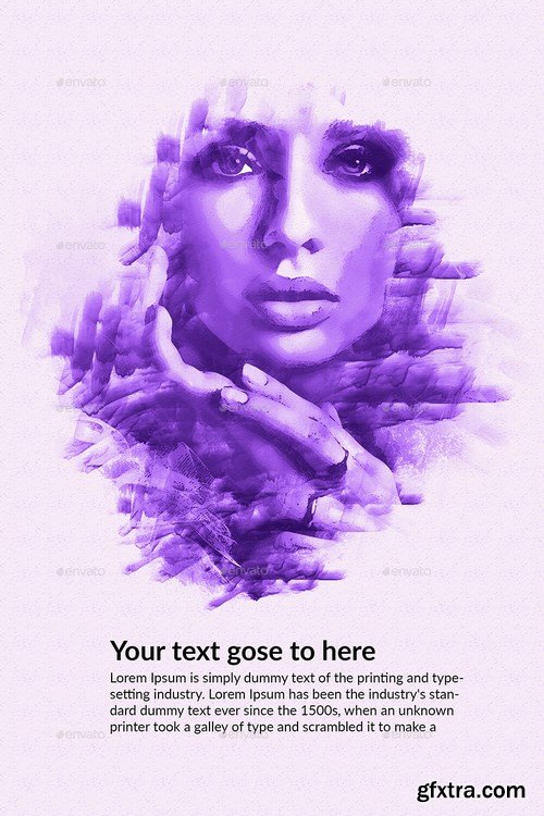 GraphicRiver - Art Stick Photo Template