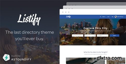 ThemeForest - Listify v1.5.2 - WordPress Directory Theme - 9602611