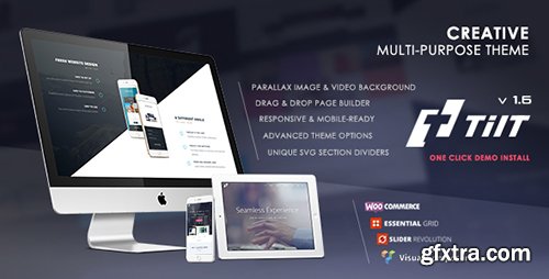 ThemeForest - Tilt v1.6.6.1 - Creative Multipurpose Theme - 11451074