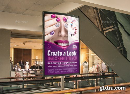 GraphicRiver - Nail Salon Poster Template