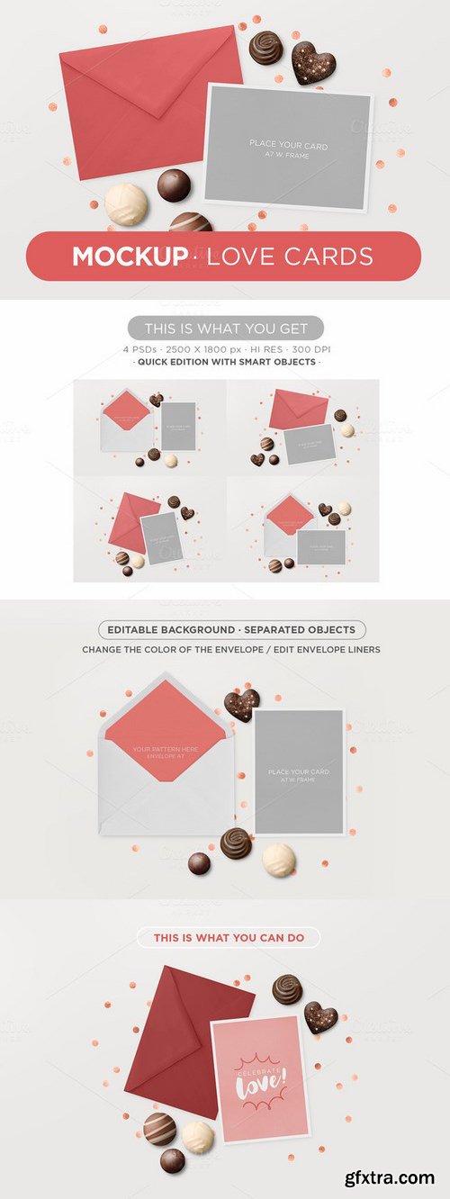 CM - Love Cards Mockup 496915