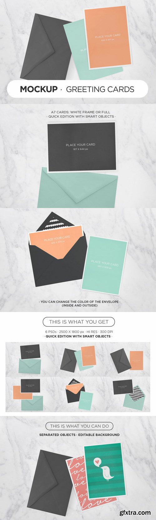 CM - Greeting Cards MockUp 33688