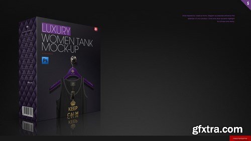 CreativeMarket - Tank 2nd Type On 5 Stages Mock-up 756659