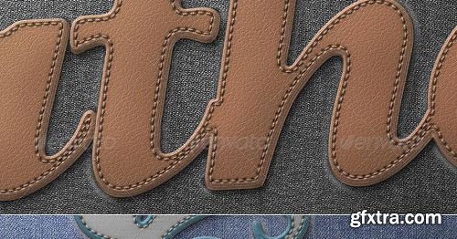 Graphicriver - Leather Badge Generator - Photoshop Actions 8376002