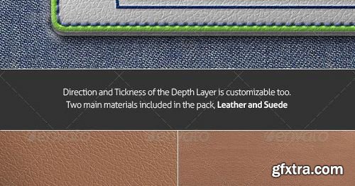 Graphicriver - Leather Badge Generator - Photoshop Actions 8376002