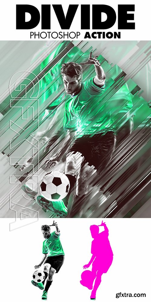 GraphicRiver - Divide Photoshop Action 16760972