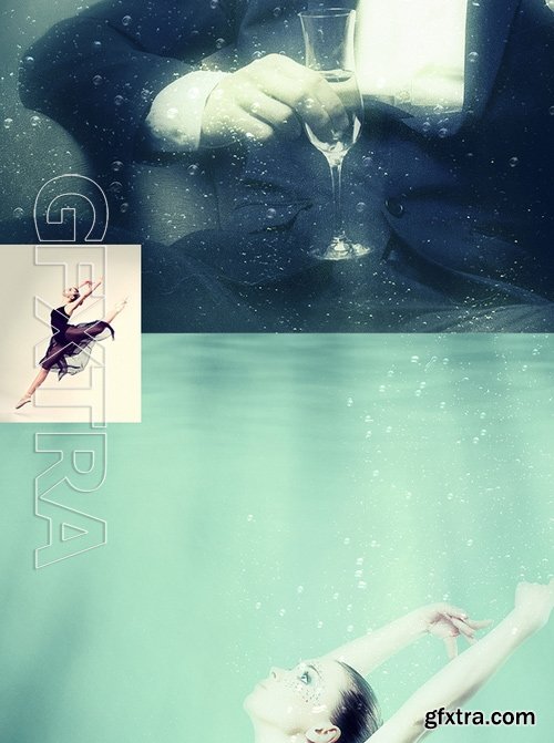 GraphicRiver - Underwater Photoshop Action 16684767