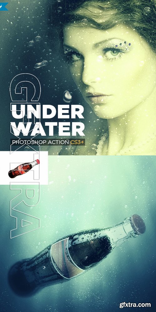 GraphicRiver - Underwater Photoshop Action 16684767