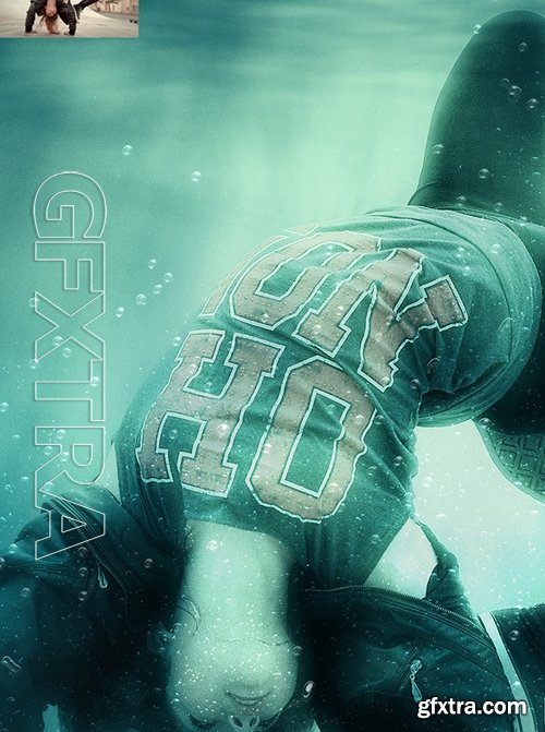 GraphicRiver - Underwater Photoshop Action 16684767