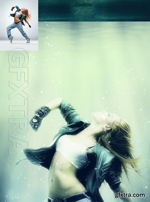 GraphicRiver - Underwater Photoshop Action 16684767