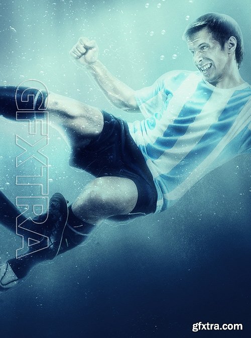 GraphicRiver - Underwater Photoshop Action 16684767