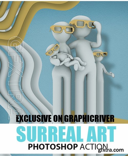 GraphicRiver - Surreal Art Photoshop Action 16682087