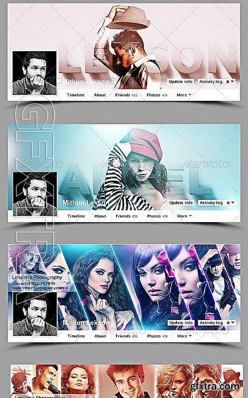 GraphicRiver - 5 Mix Facebook Timeline Cover 7584950