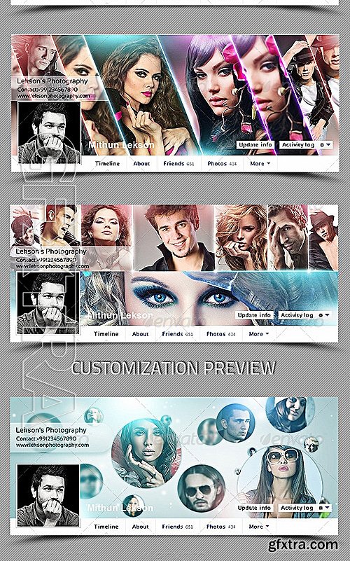 GraphicRiver - 5 Mix Facebook Timeline Cover 7584950