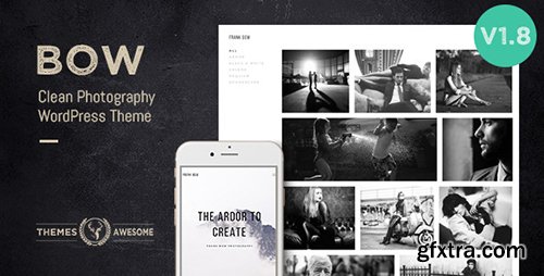 ThemeForest - Bow v1.8 - Clean Photography Portfolio Theme - 9431128