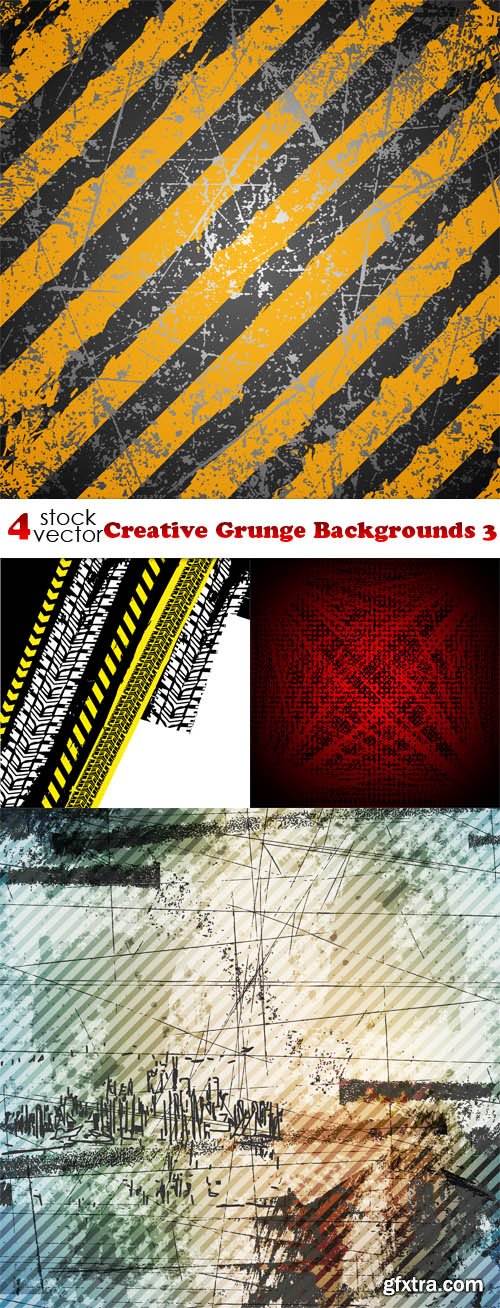 Vectors - Creative Grunge Backgrounds 3