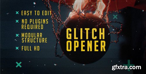 Videohive - Glitch Opener - 15355000