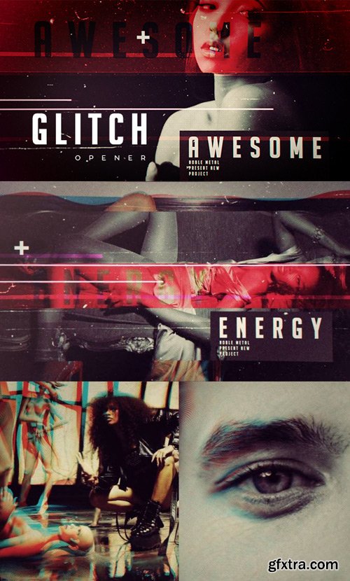 Videohive - Grunge Glitch Opener - 15850190