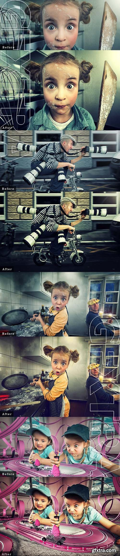 Graphicriver 200 Photoshop Actions 11207916