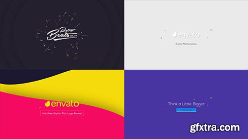 Videohive - Flat Logo Animations - 16325991