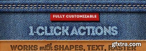 Graphicriver - Leather Jeans Label Photoshop Creator 8624339