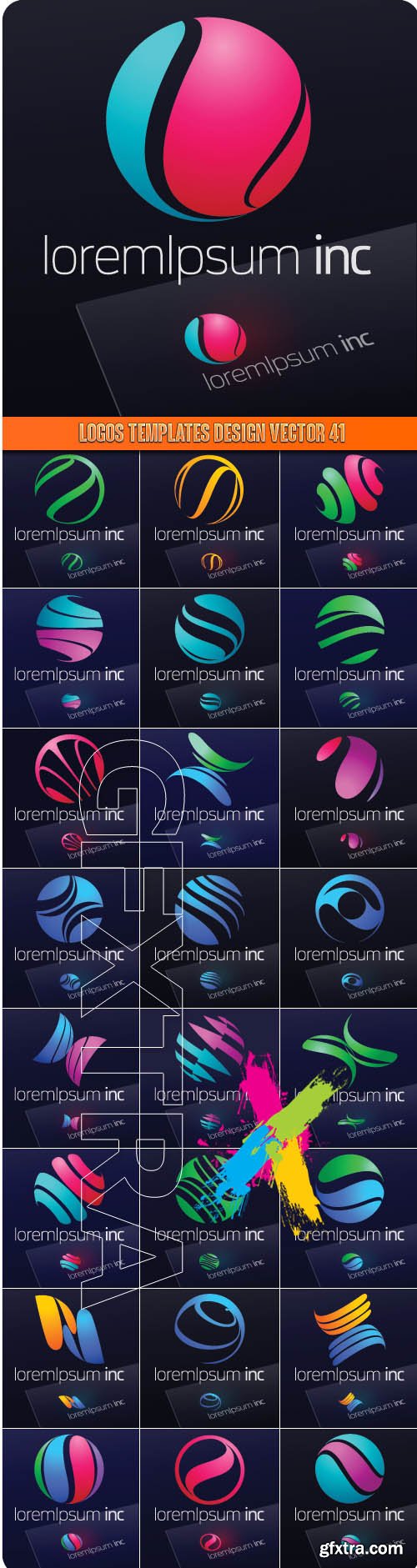 Logos Templates Design Vector 41