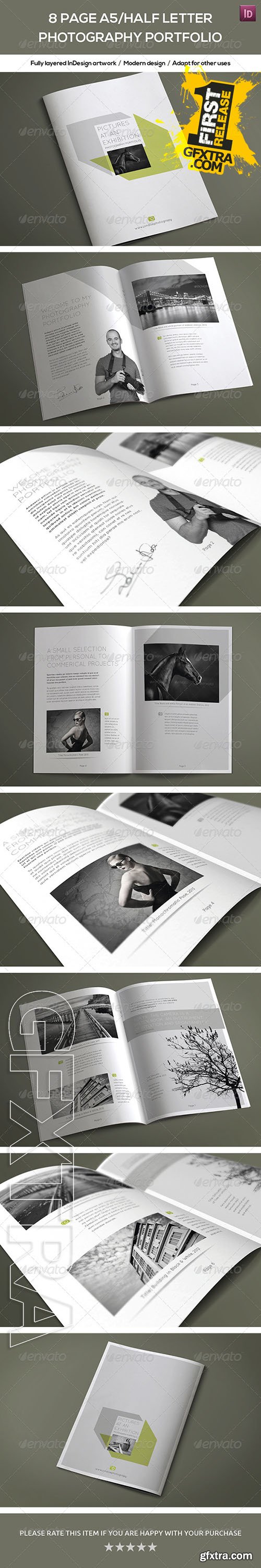 Graphicriver - 8 Page A5/Half Letter Photography Portfolio 7821445