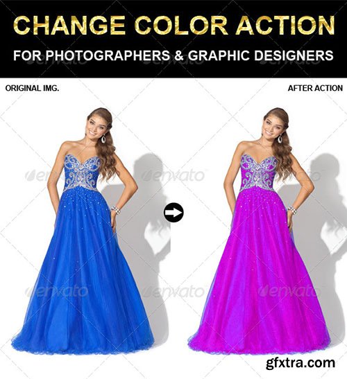 Graphicriver - Change Color Photoshop Action 6625520