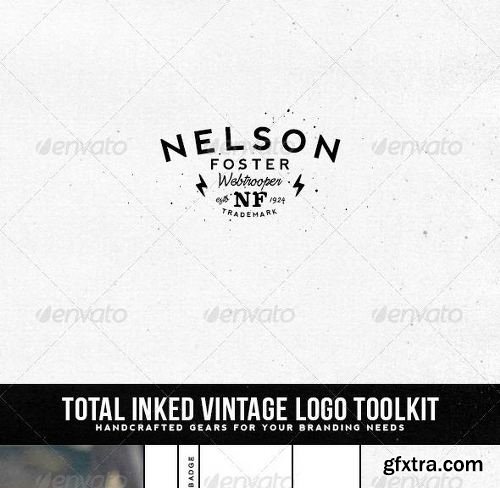 Graphicriver - Total Inked Vintage Logo Toolkit 8588658