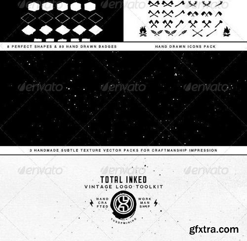 Graphicriver - Total Inked Vintage Logo Toolkit 8588658