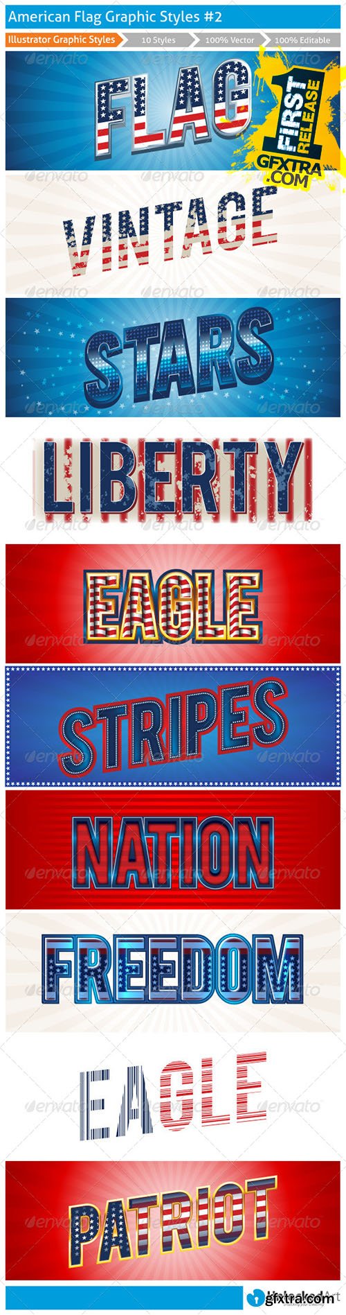 Graphicriver - American Graphic Styles 2 8127970