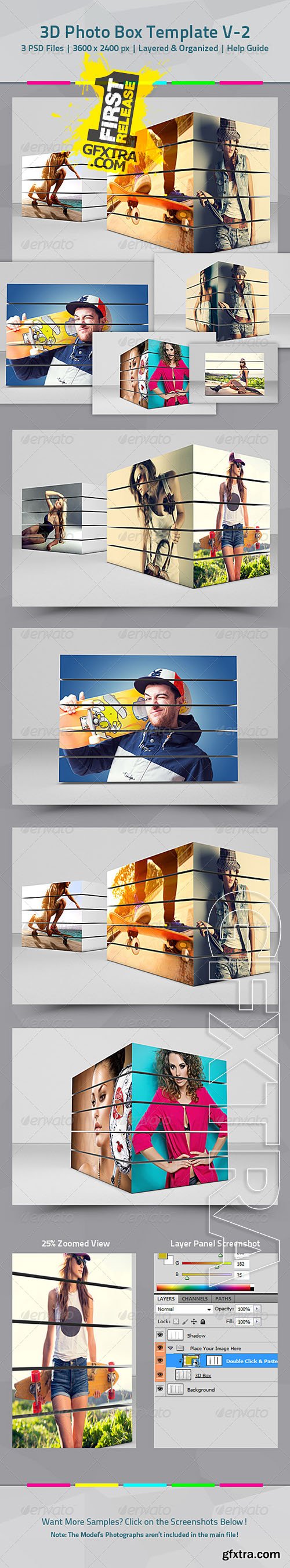 Graphicriver - 3D Box Photo Template V.02 8339985