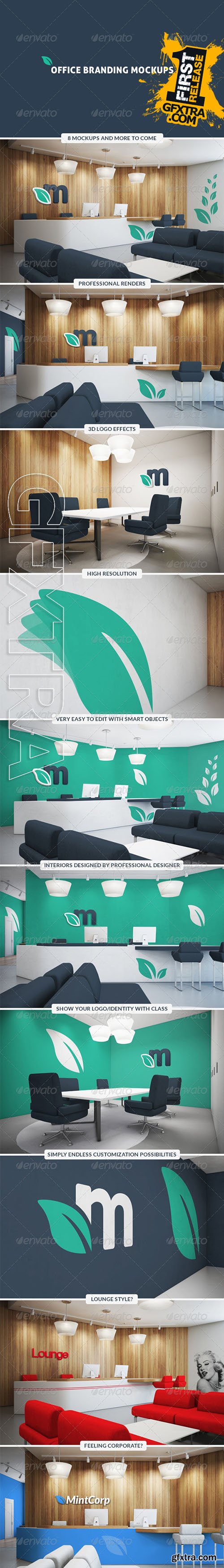 Graphicriver - Office Branding Mockups 7800737